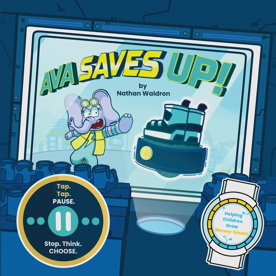 Cover of Ava Saves Up! by Nathan Waldron